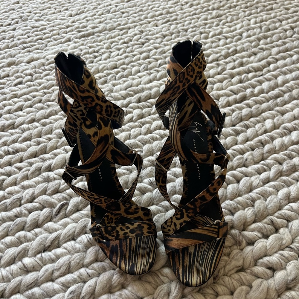 Giuseppe Zanotti heels - box included. Box has a small tear on lid